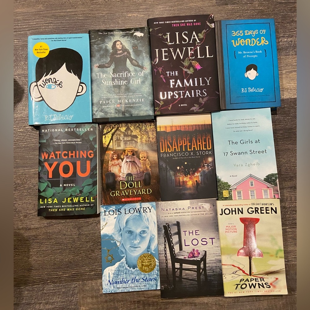 Hardcover and softcover books